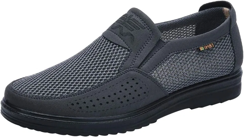 Мужские лоферы ANUFER Mesh Grey