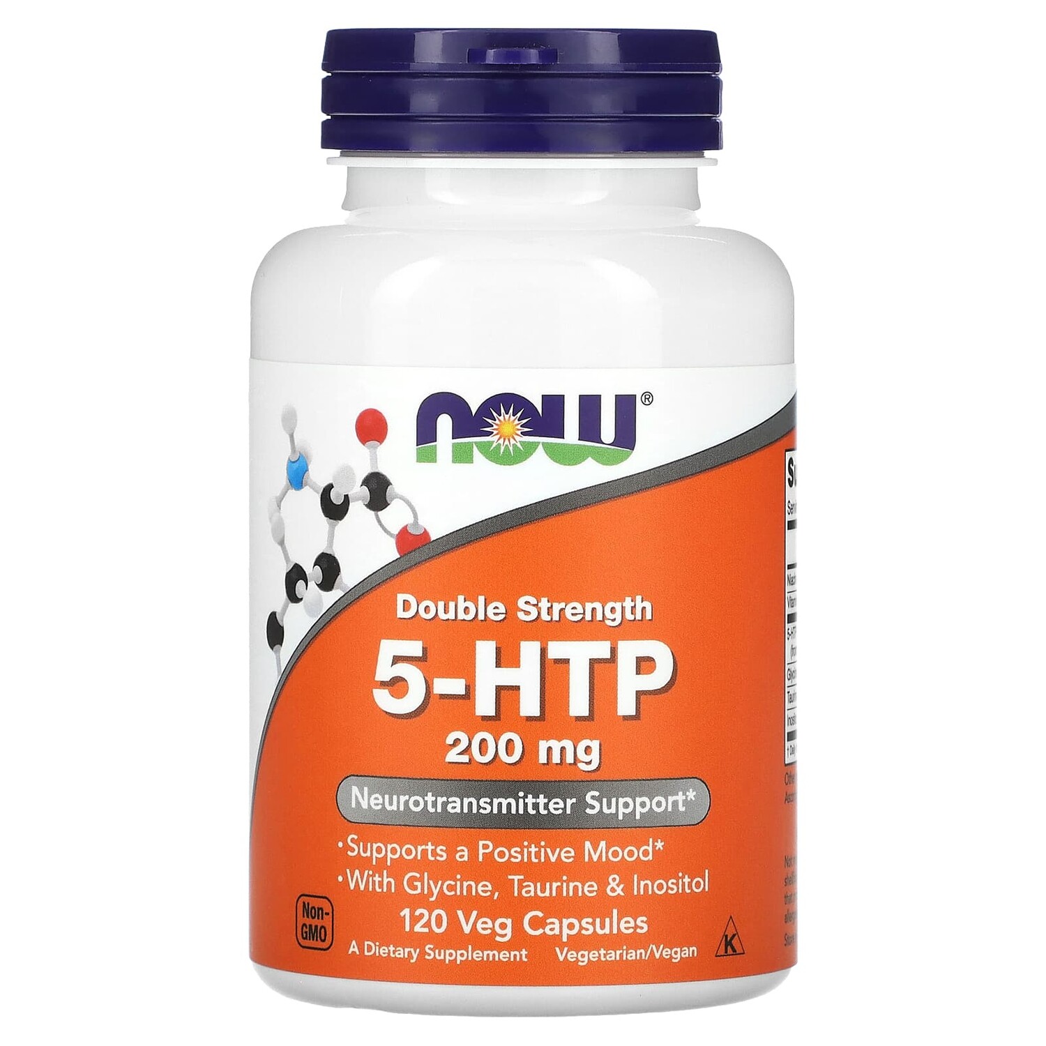 

Now Foods 5-HTP двойная сила 200 мг 120 растительных капсул
