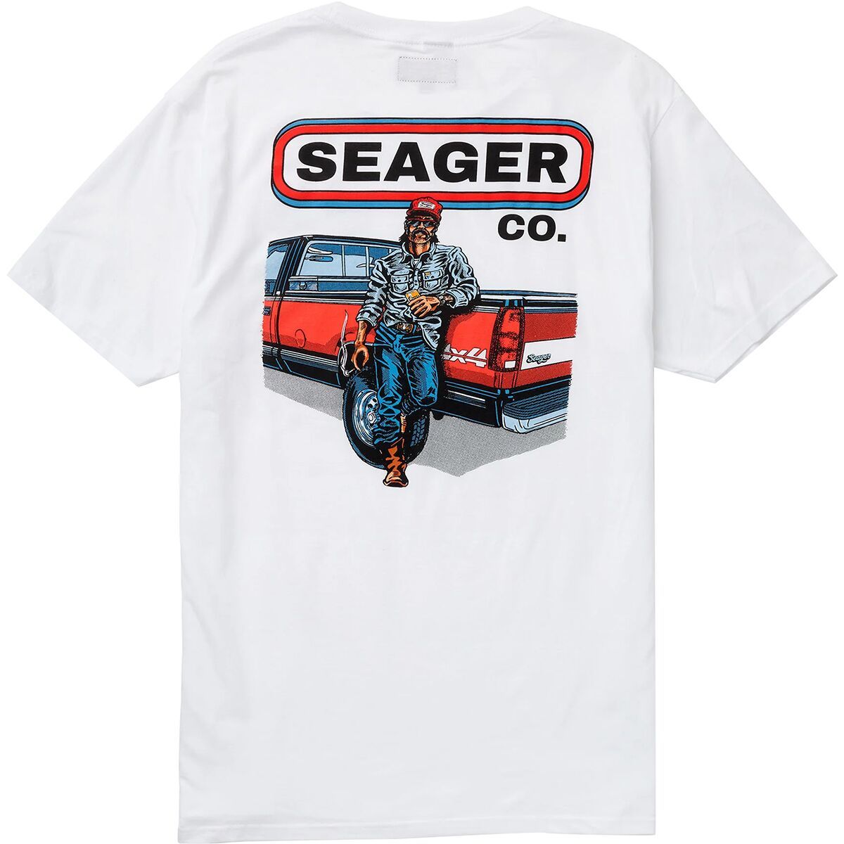 

Футболка Wooderson Seager Co., белый