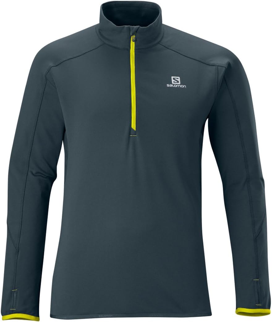 

Толстовка Salomon Men's Joly Half Zip Midlayer, Dark Cloud