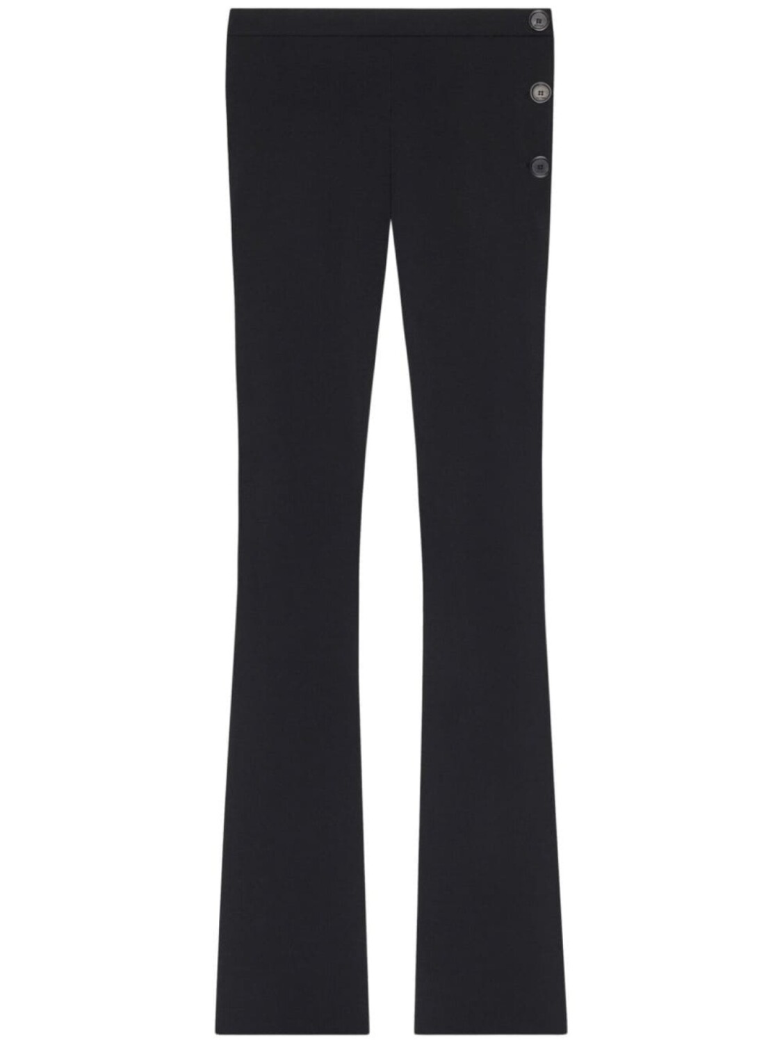 

Courrèges расклешенные брюки Oblique, черный
