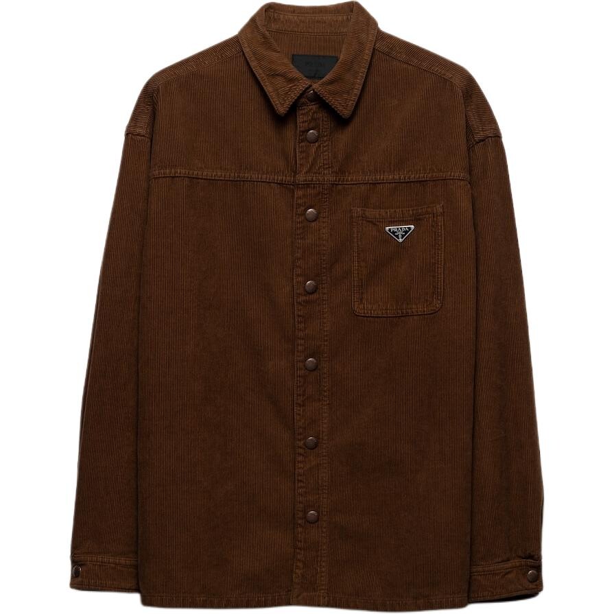 

Рубашка мужская карамельная Prada, цвет Caramel