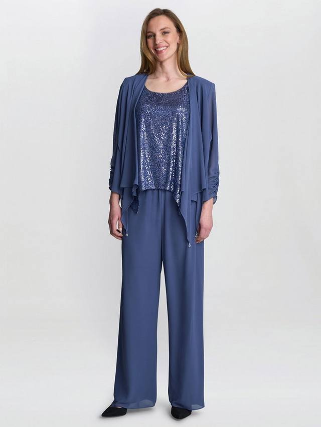 

Безрукавый комбинезон с широкими штанинами Gina Bacconi