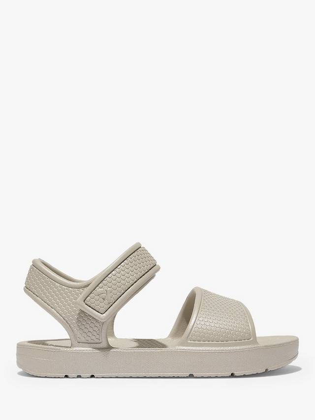 

Детские сандалии Iqushion с задним ремешком FitFlop, Silver