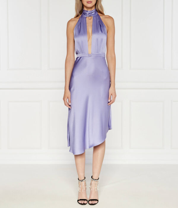 

Платье атласное Elisabetta Franchi, фиолетовый