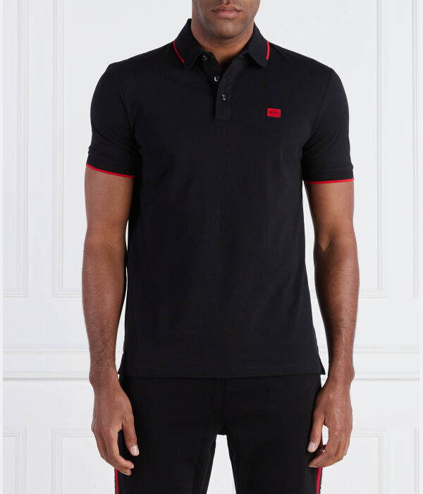

Футболка-поло Hugo Deresino232 Slim Fit, черный