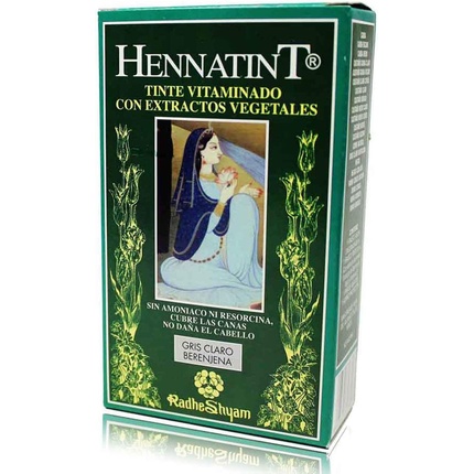 

Radhe Hennatint светло-серый баклажан 120 мл 300 г Radhe Shyam