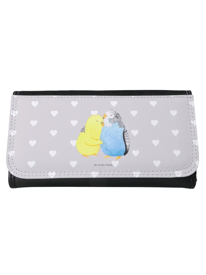 

Кошелек Mr. & Mrs. Panda, серый пастельный