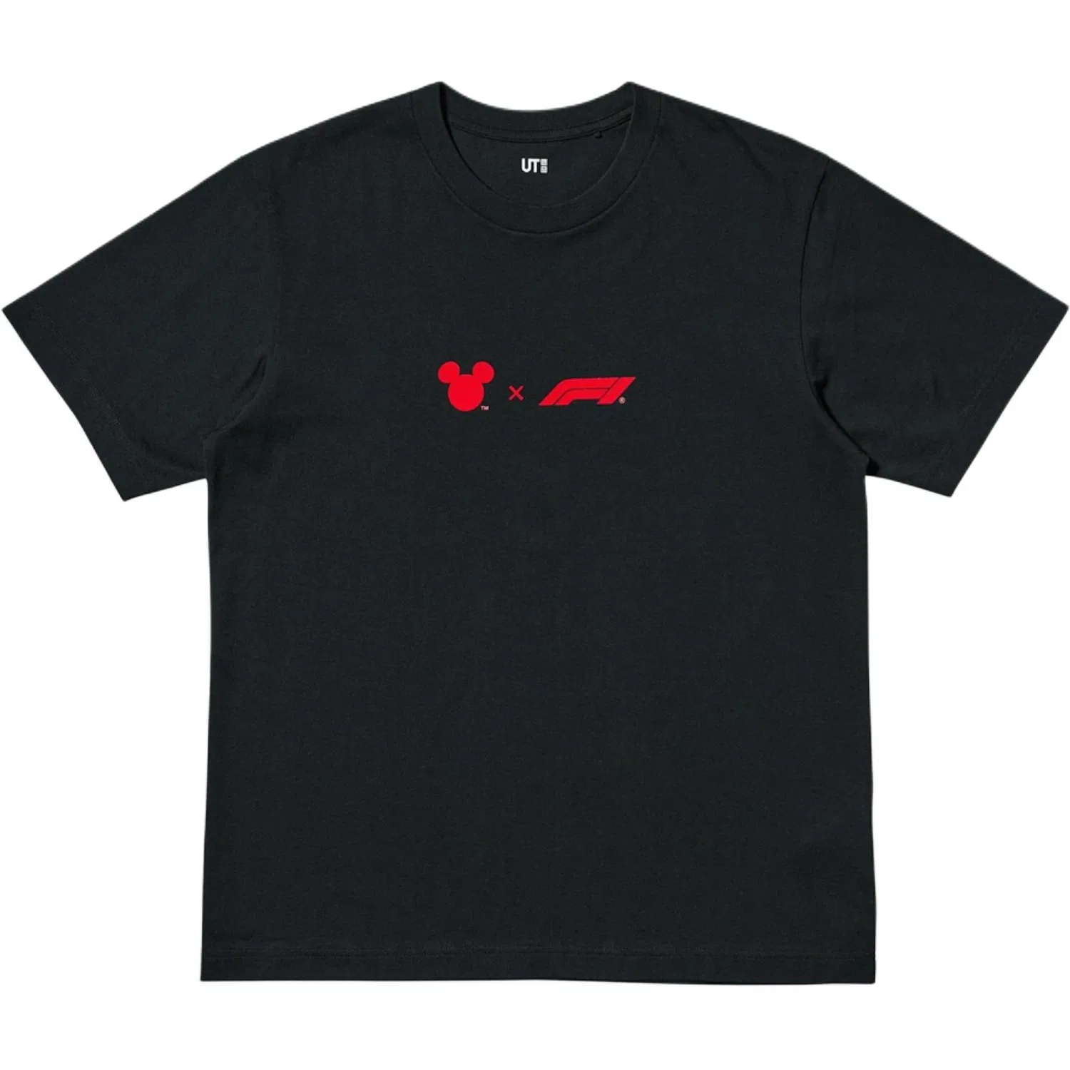 Футболка унисекс x Disney/ X Formula 1 X Formula 1 UNIQLO, Black