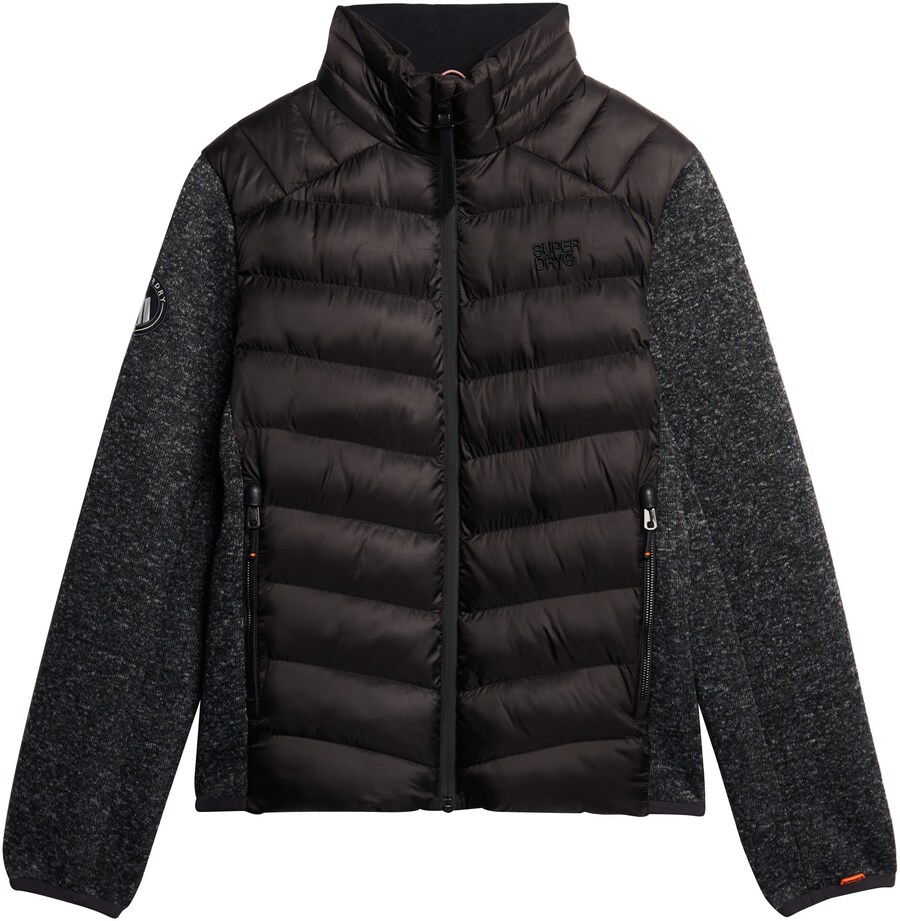 

Куртка межсезонная Superdry, цвет Black/mottled black, Черный, Куртка межсезонная Superdry, цвет Black/mottled black