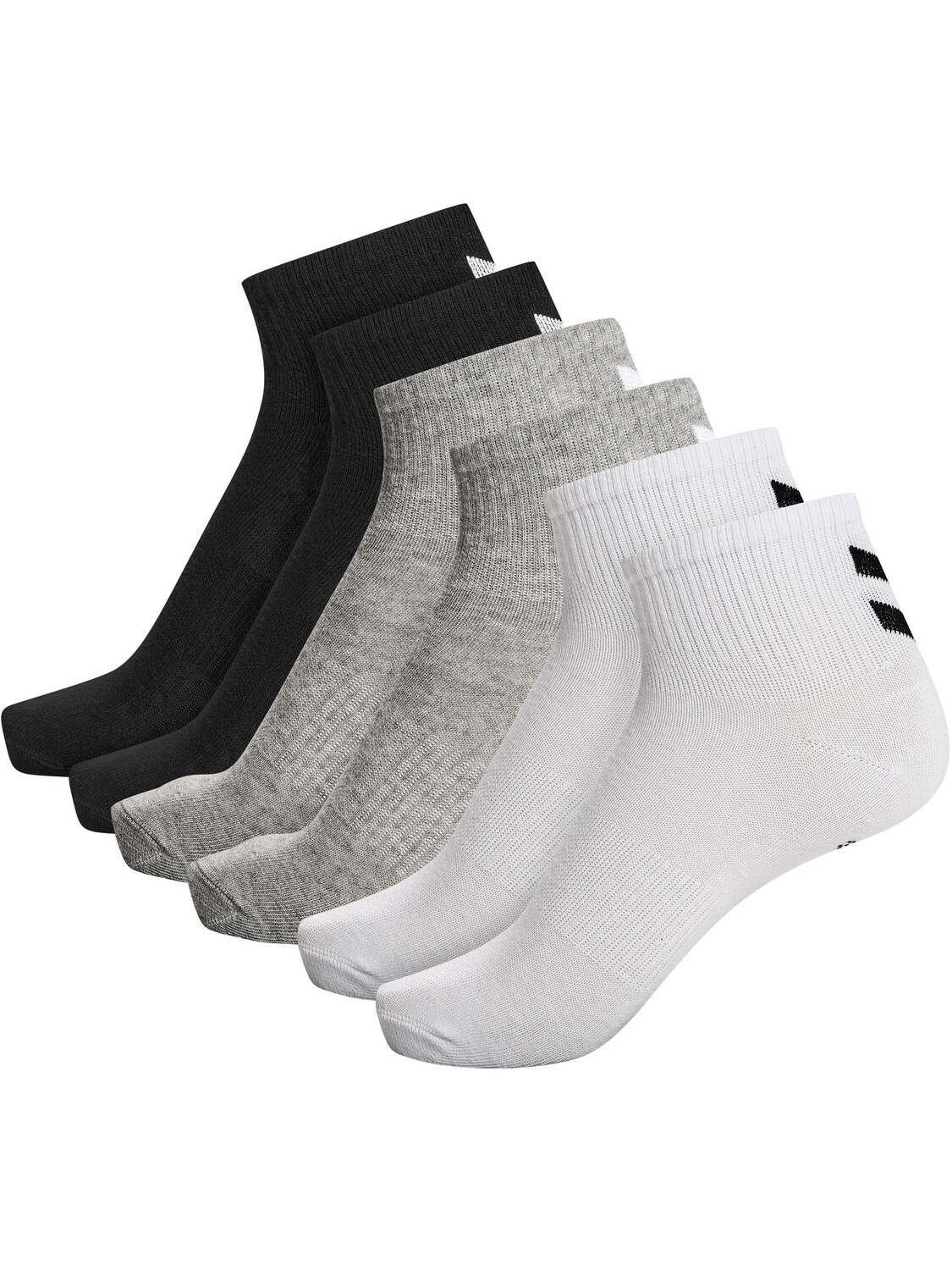

Носки Hummel Niedrige Hmlchevron 6 Pack Mid Cut Socks, белый