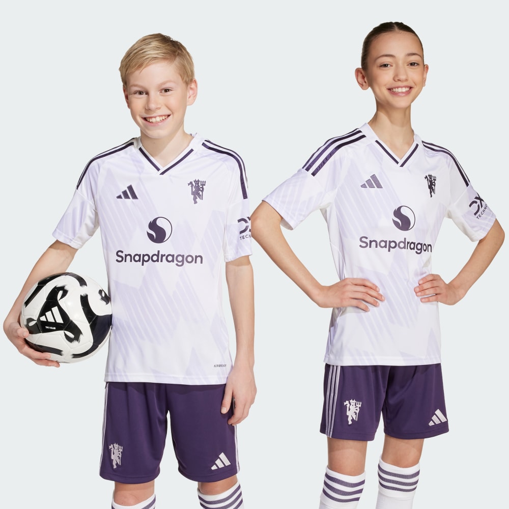 

Джерси Adidas Manchester United 25/26 Away Jersey Kids, белый