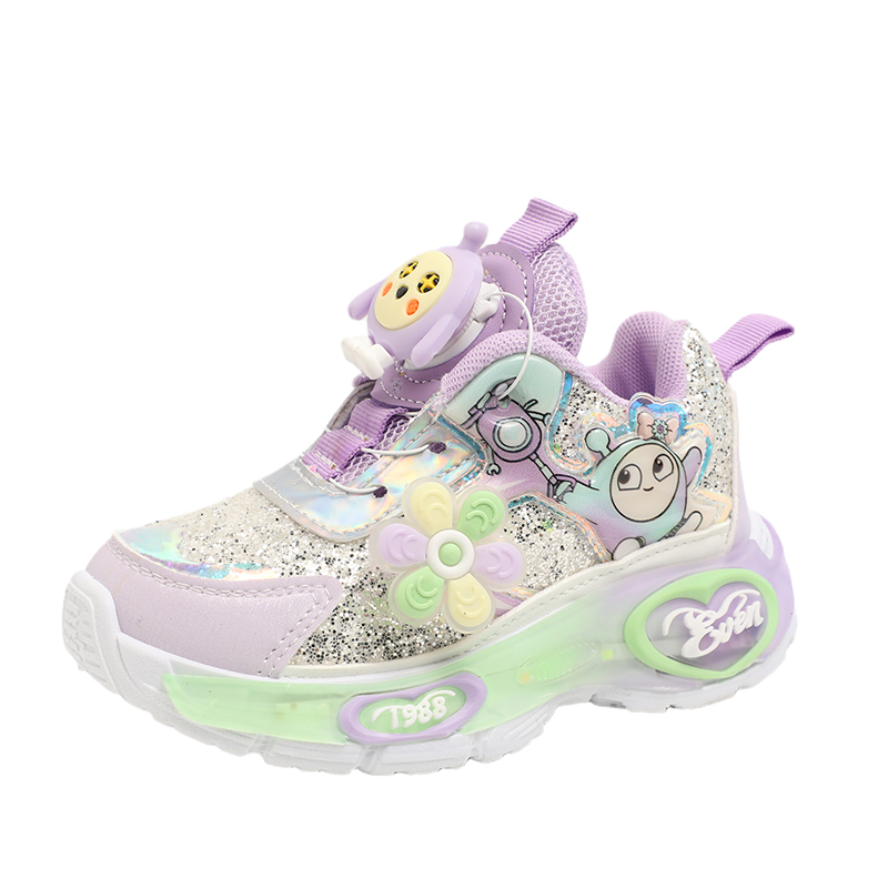 

Низкие детские кроссовки для повседневной жизни FIRS Kids, фиолетовый