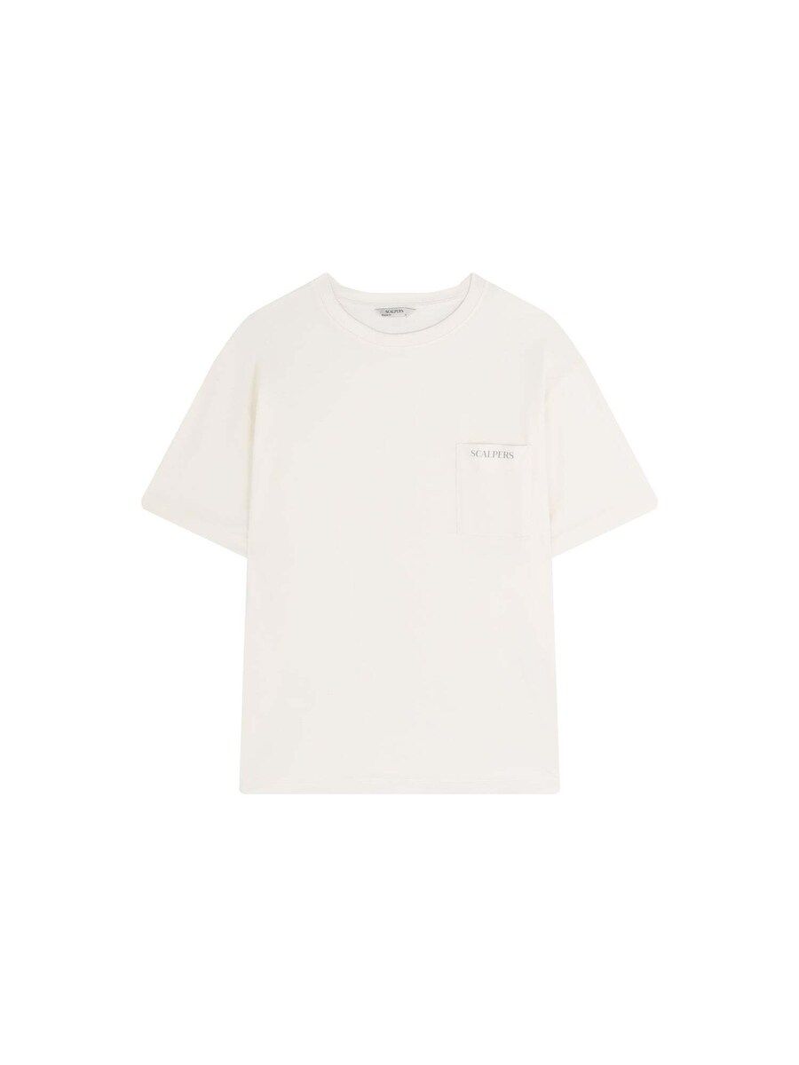 

Классическая футболка Scalpers Shirt, кремовый