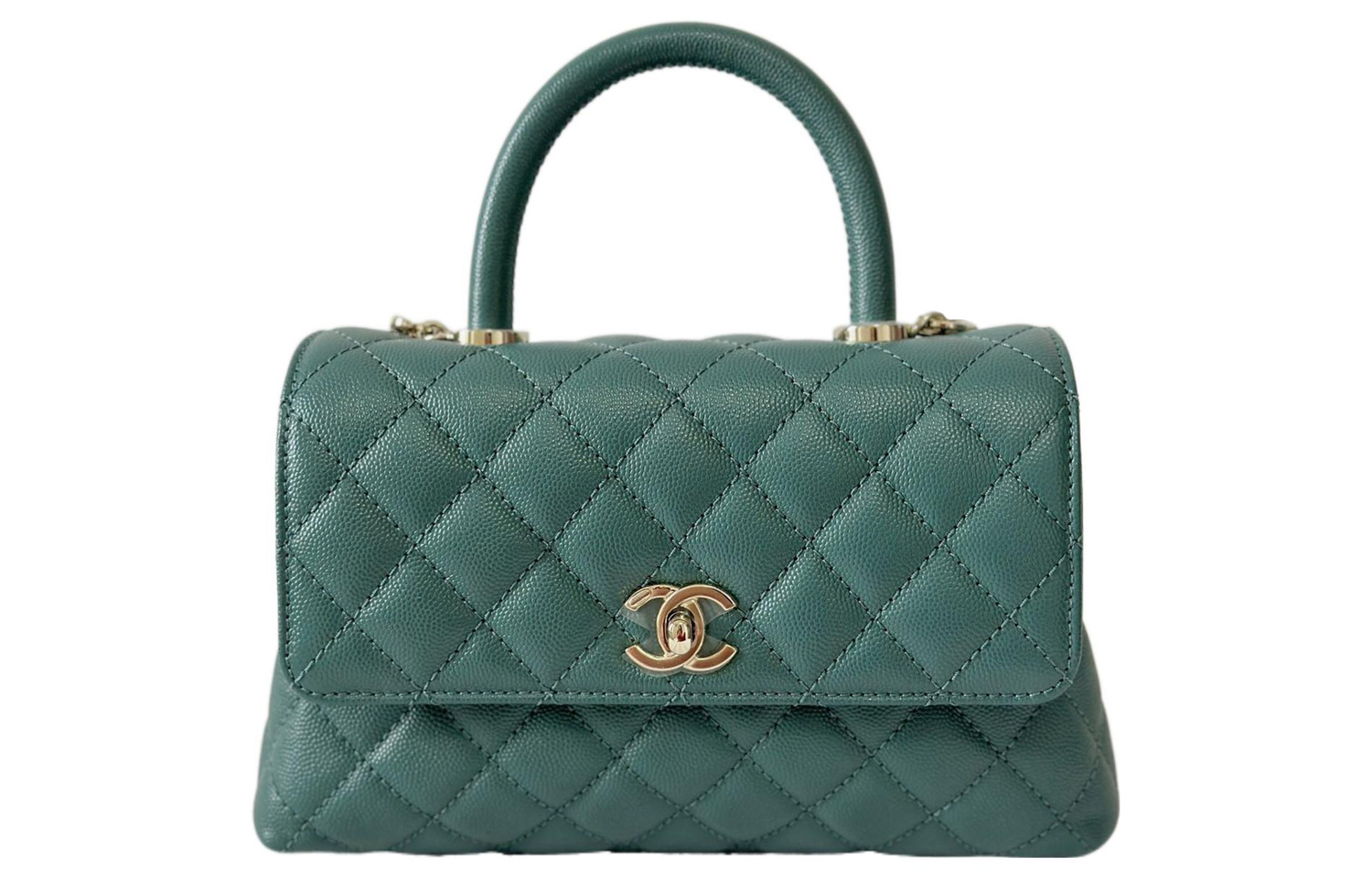 

CHANEL Кожаная сумка через плечо Коко Хэндл