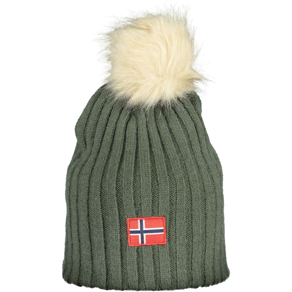 

Зеленая шапка из полиэстера Geographical Norway