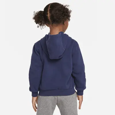 Худи Nike Sportswear Club Fleece Toddler Pullover Hoodie, темно-синий — фото 2