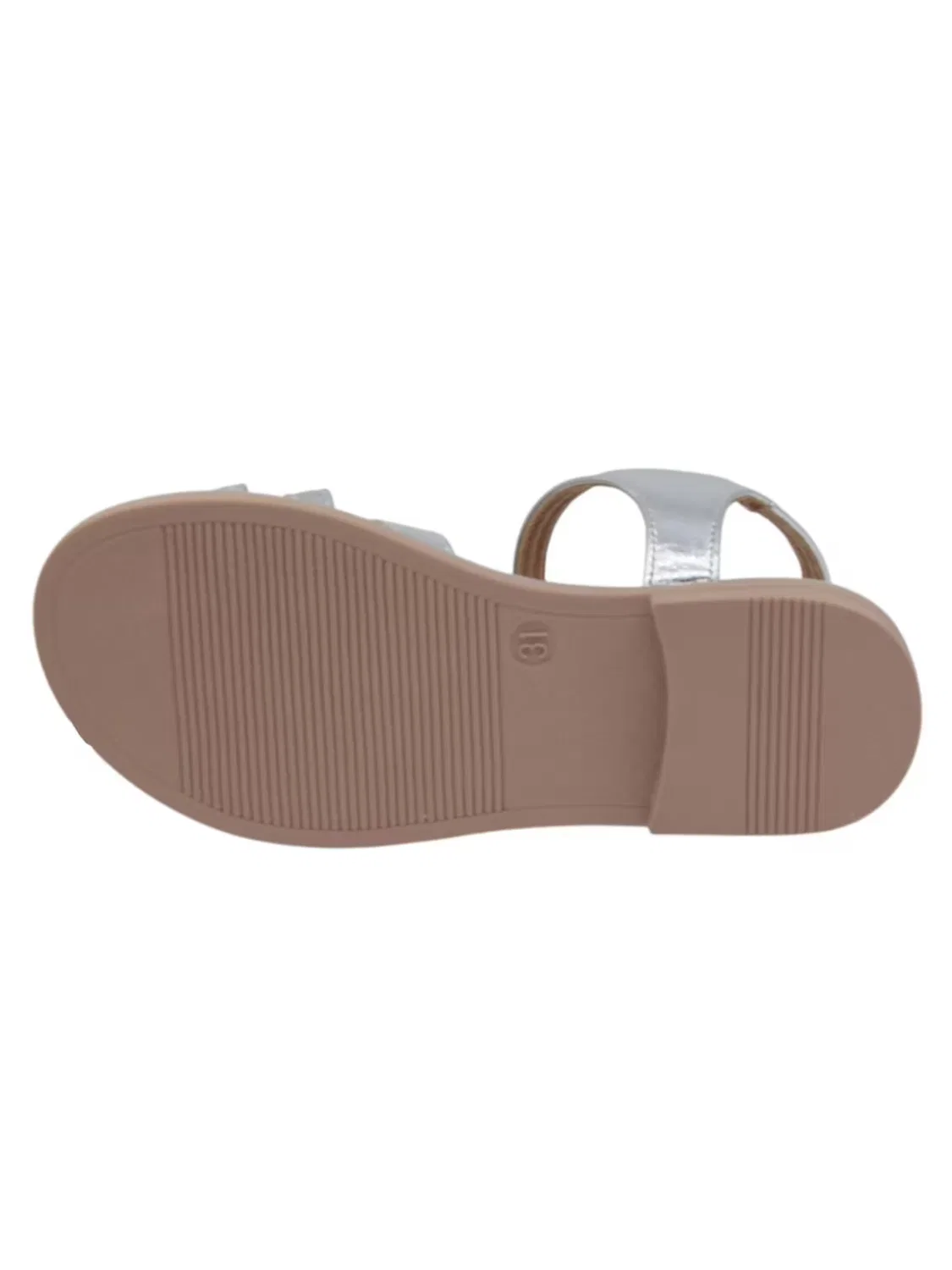 Сандалии Beppi Casual Sandal серебристого цвета — фото 2