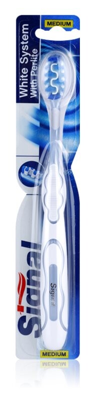 

Средняя зубная щетка Signal White System