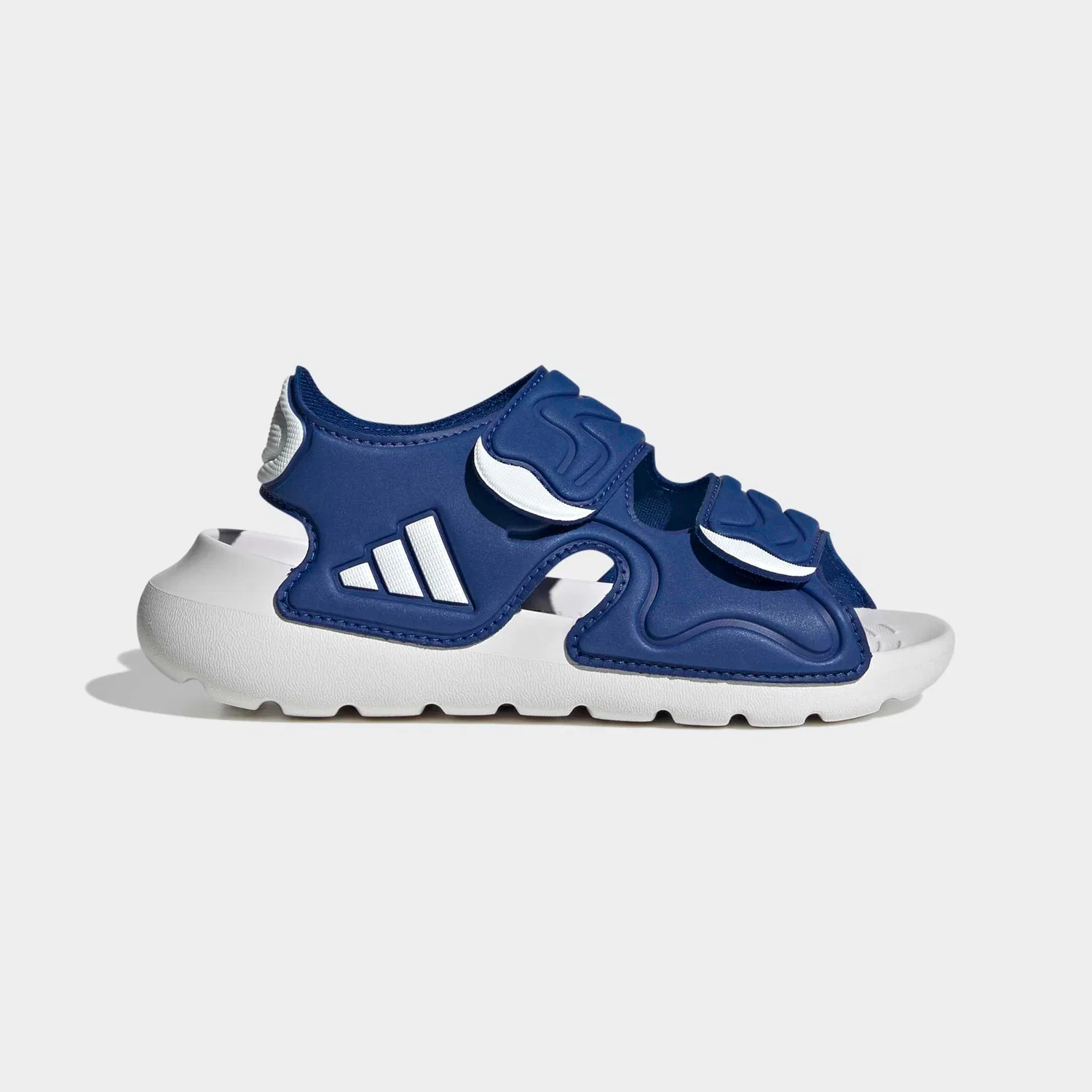 Детские сандалии с регулируемыми ремешками Adidas, Royal Blue/White/Royal Blue — фото 2