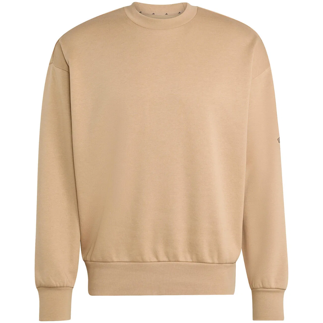 Мужской свитшот свободного кроя Essentials Loose Fit 3 Bar Logo Adidas, Beige — фото 2