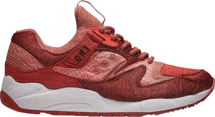 

Кроссовки Saucony End x Grid 9000 Red Noise, красный