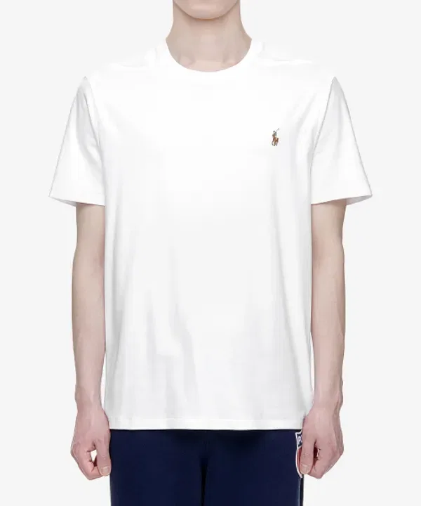 Футболка с длинным рукавом, хлопок, Polo Ralph Lauren, белый