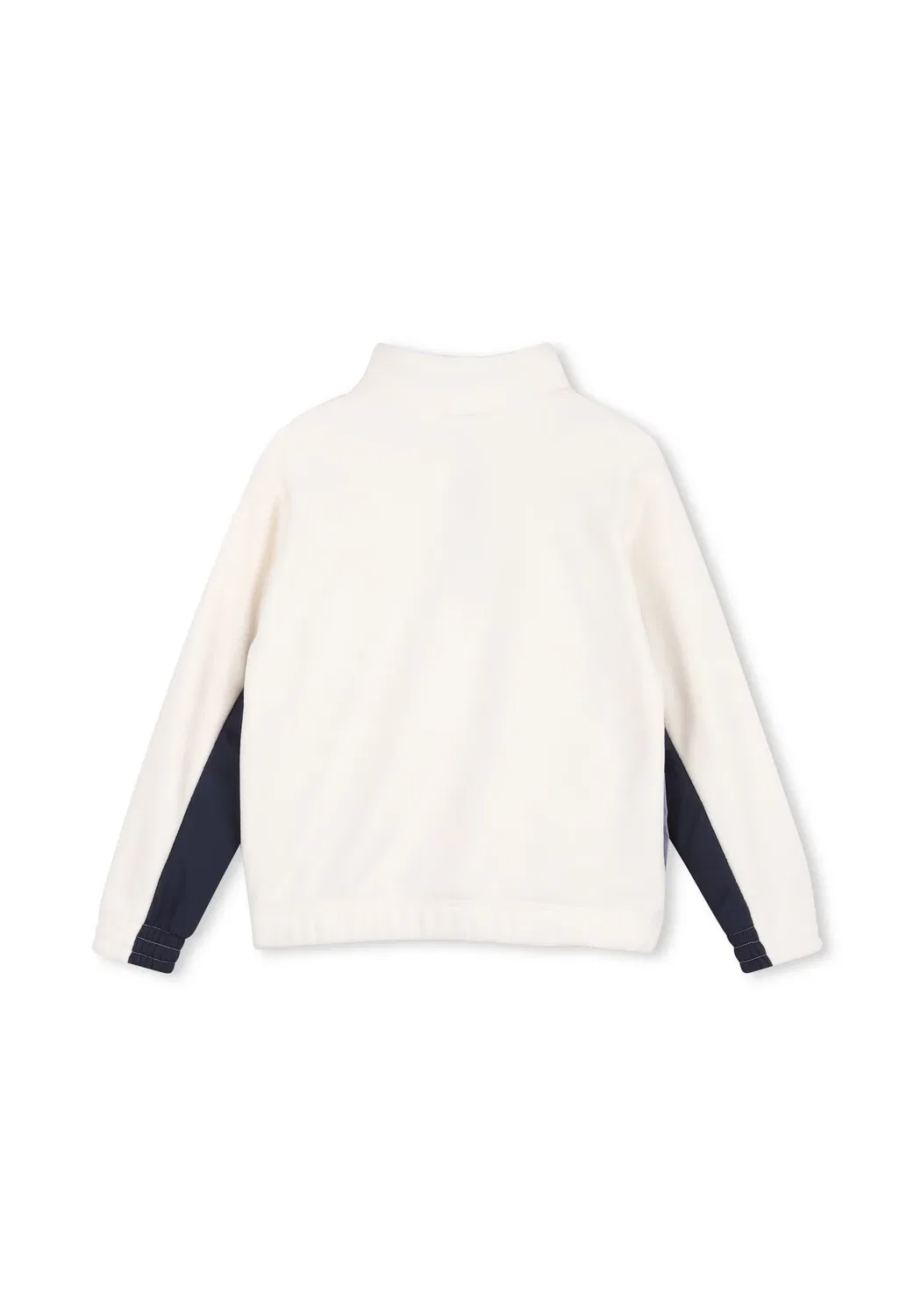 Детская/Подростковая толстовка - флисовый джемпер Boss Kidswear, Ivory — фото 3