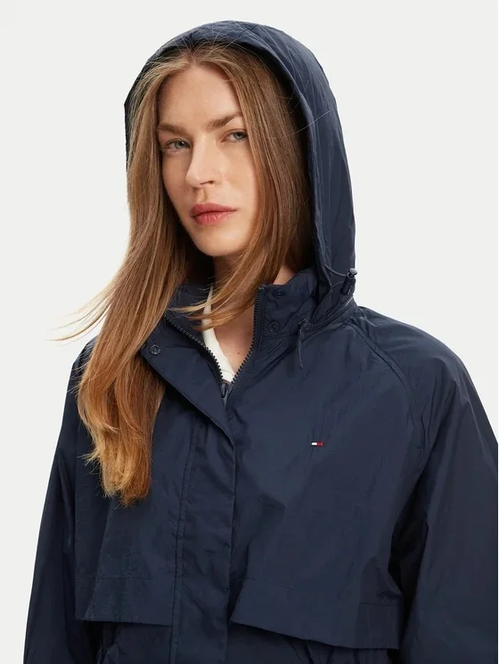Ветровка Tommy Hilfiger Relaxed Fit, синий — фото 4