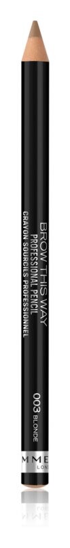 

Карандаш для бровей с кисточкой Rimmel Brow This Way, оттенок 003 Blonde 1,4 г
