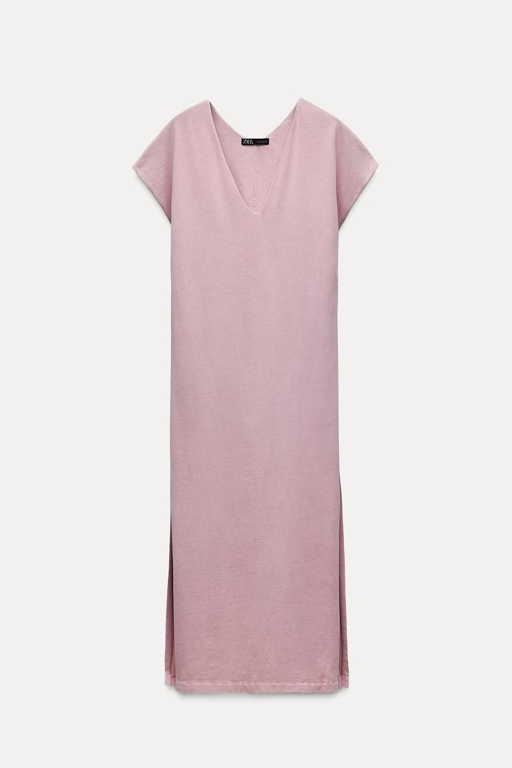 

Платье Zara Washed Midi, сиреневый
