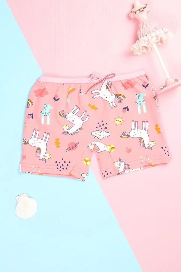 Детские боксеры для девочек хлопковые 5-пак Madalina, Multicolor — фото 3