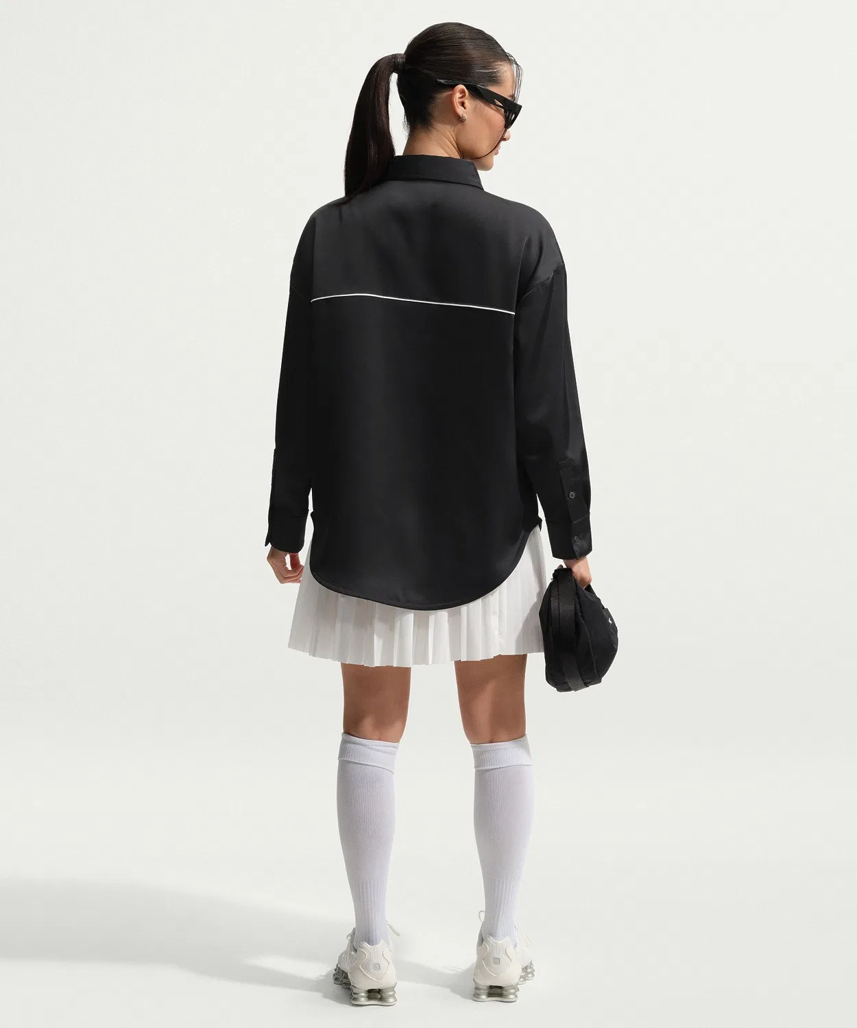 Женская куртка от NIKE, модель AS W NSW OFFLN WVN STN LS TOP, Оливковый — фото 2