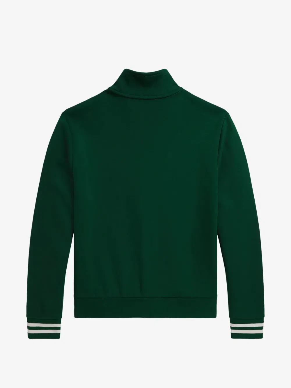 Толстовка с отделкой в полоску POLO RALPH LAUREN KIDS, зеленый — фото 2