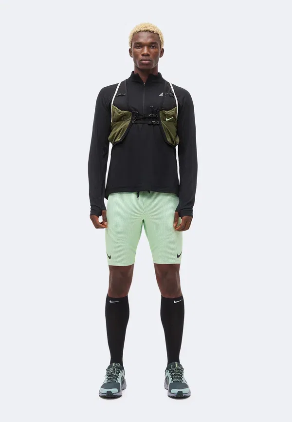Шорты беговые Dri-fit Trumpi begimo sortai Nike Performance, Lime Blast/Steam/Light Silver/Black, черный — фото 2
