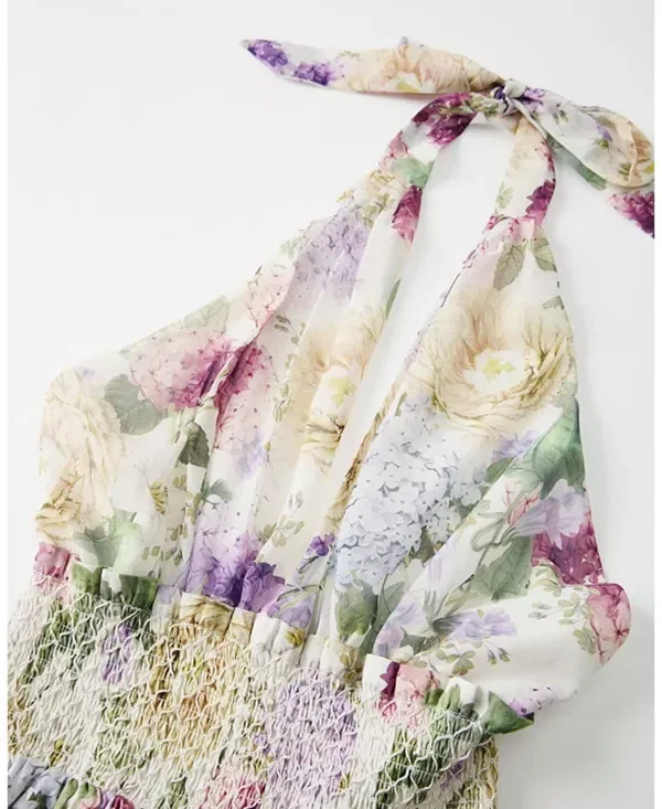Детское платье для девочек с принтом Seraphina Marlo Kids, Floral — фото 4