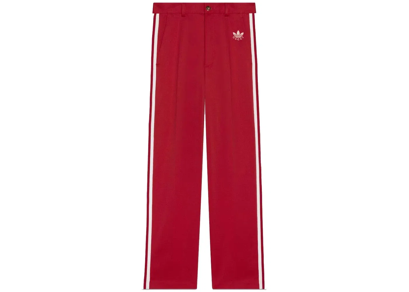 Мужские спортивные штаны с длинными штанинами Gucci x Adidas Pant, Red