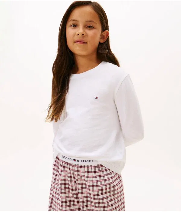 Детский комплект лонгсливов для девочек Tommy Hilfiger, мультиколор — фото 2