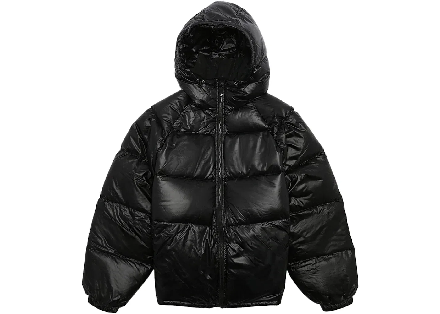 Мужская пуховая куртка с капюшоном водонепроницаемая Supreme Down Jacket, Black