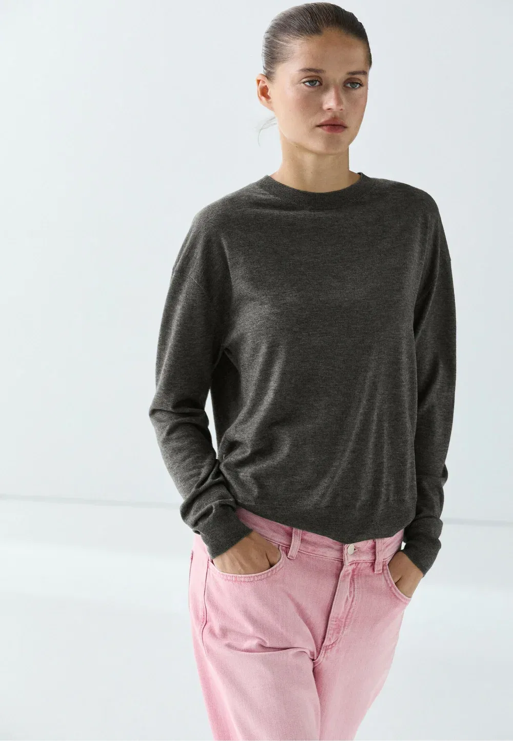 Джемпер Massimo Dutti, Dark Grey
