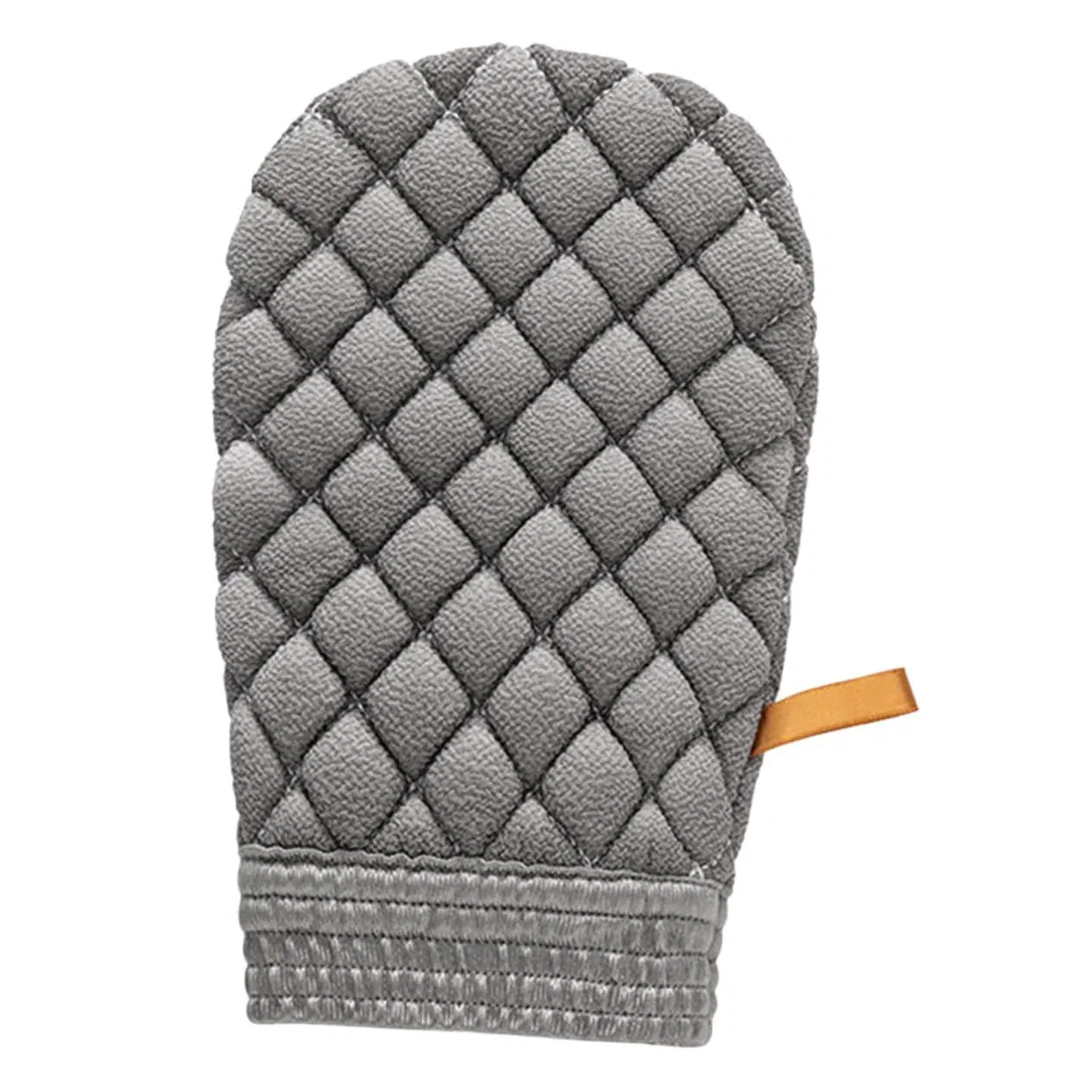 Эксфолиирующая варежка для душа Healvian, 23x13x2.5 см, Серый