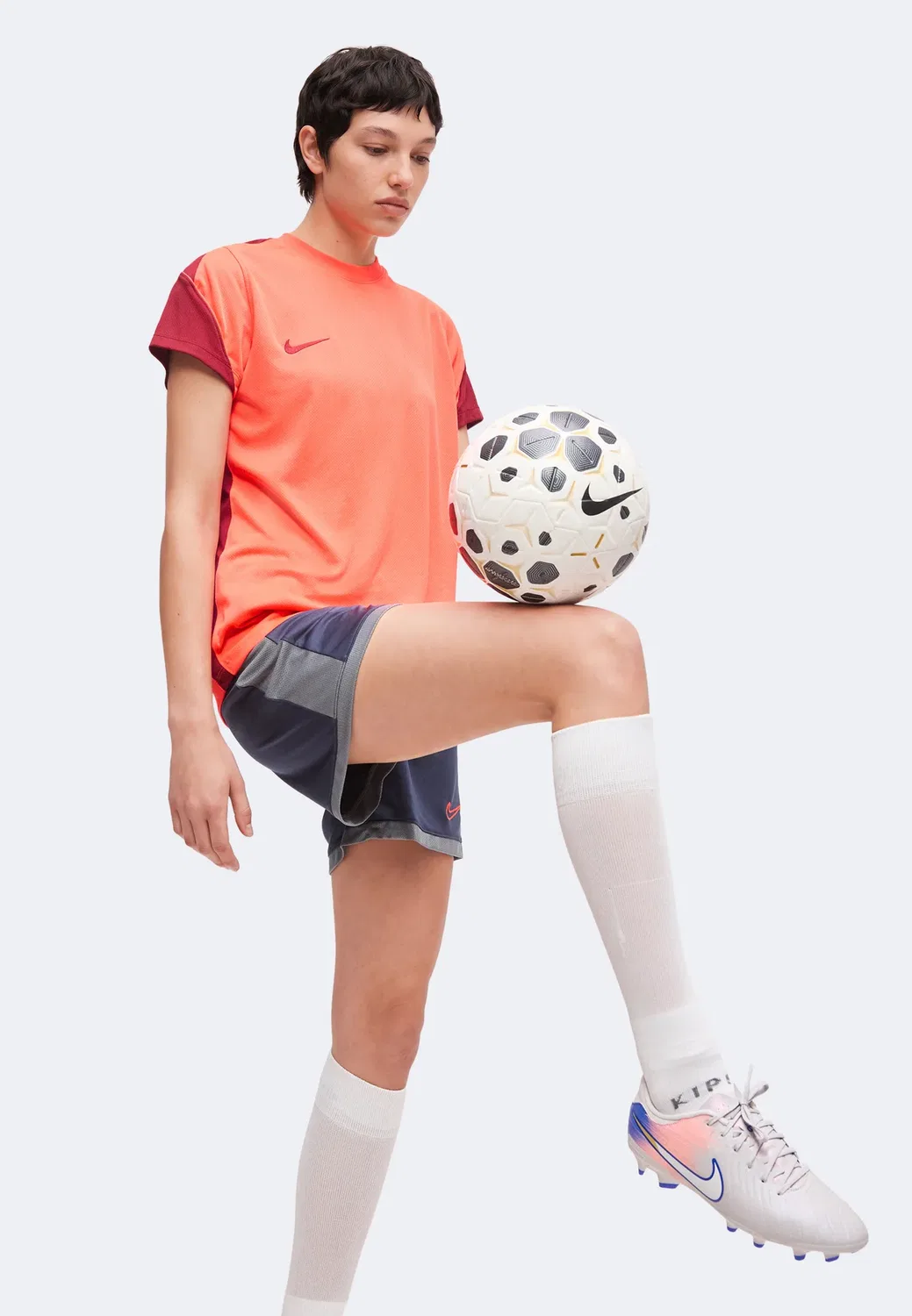 Strike - спортивная футболка Nike Performance, Bright Crimson/Team Red — фото 4