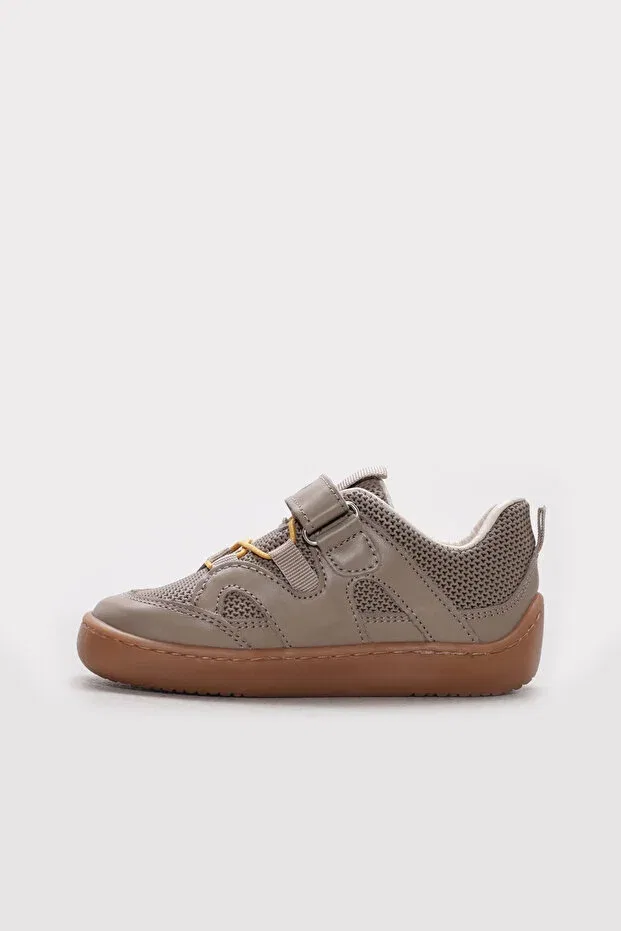 Детские повседневные туфли для мальчиков из натуральной кожи Fast Step, Taupe — фото 2