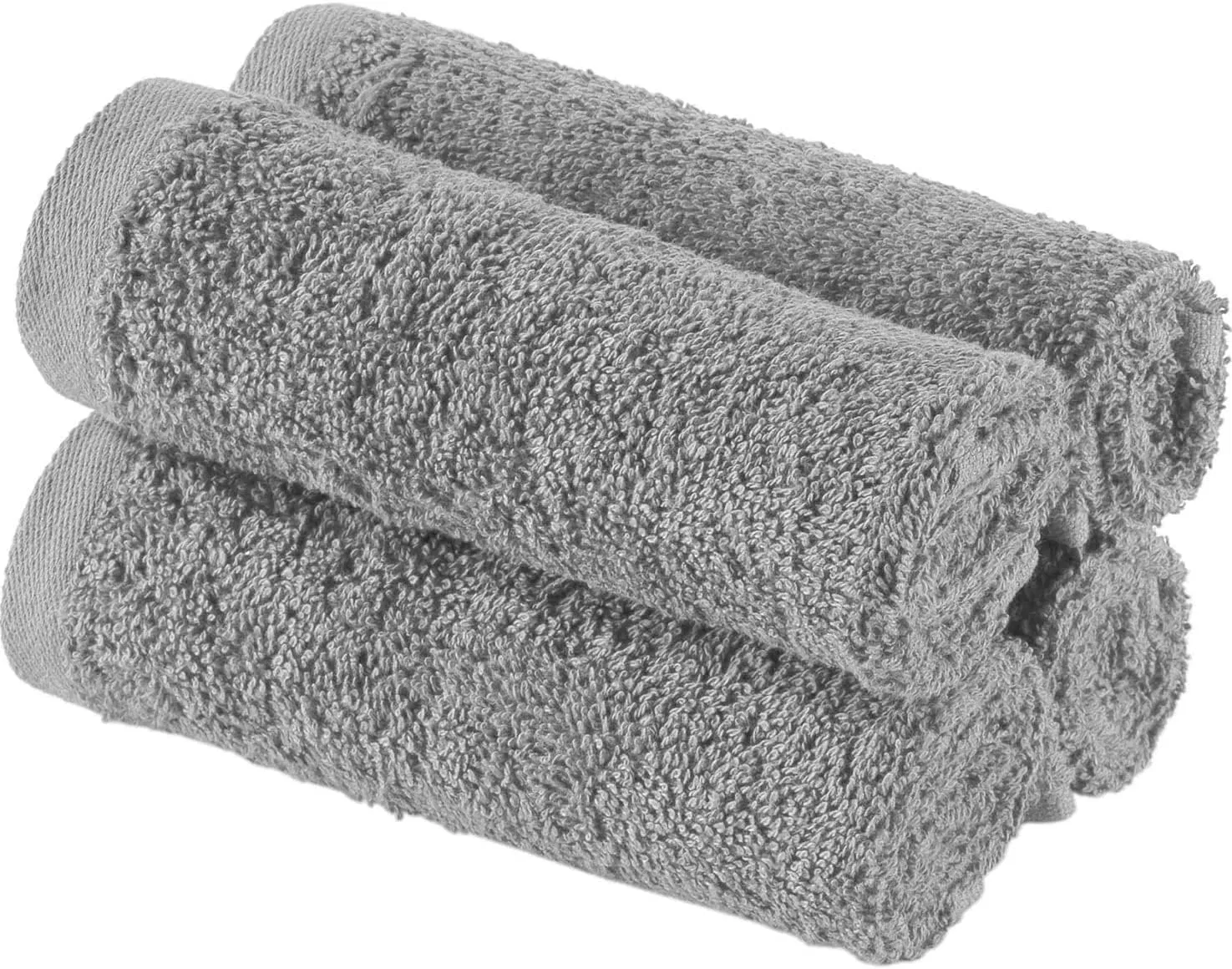 Мочалка для лица 4 шт, Towelbay, Light Grey, 30x30 см, 600 г/м² — фото 2