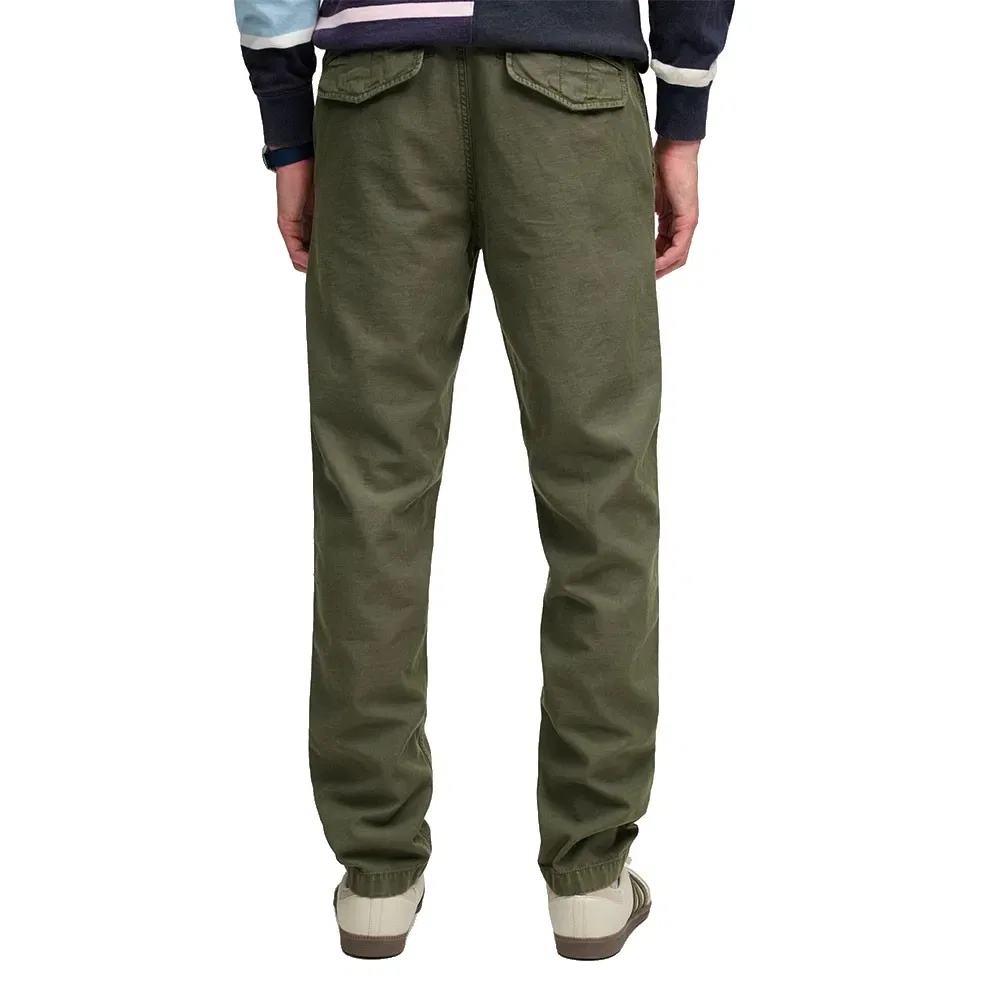 Мужские зауженные чиносы Superdry, Green — фото 2
