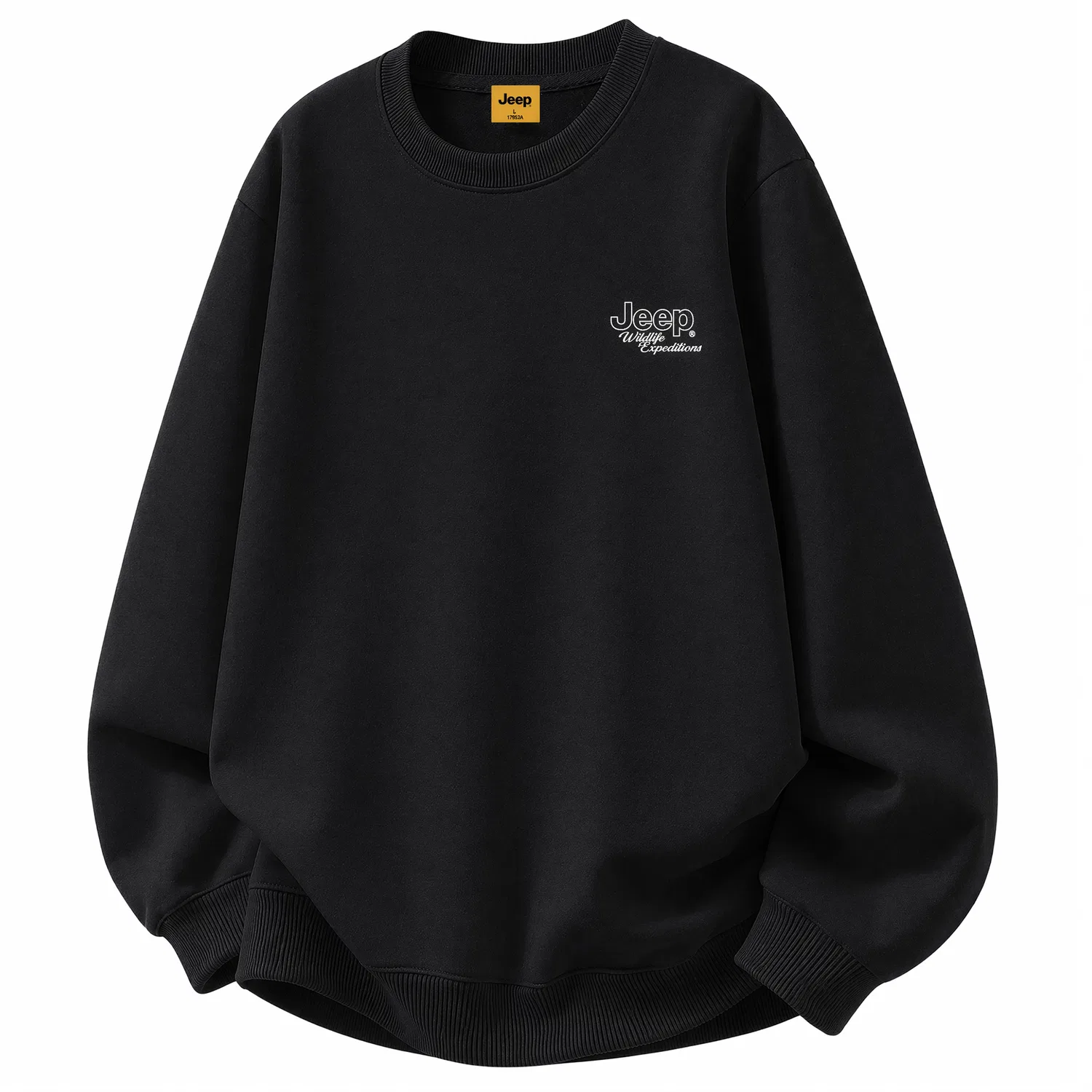 Детский свитшот унисекс с круглым вырезом Jeep, Navy Blue — фото 3