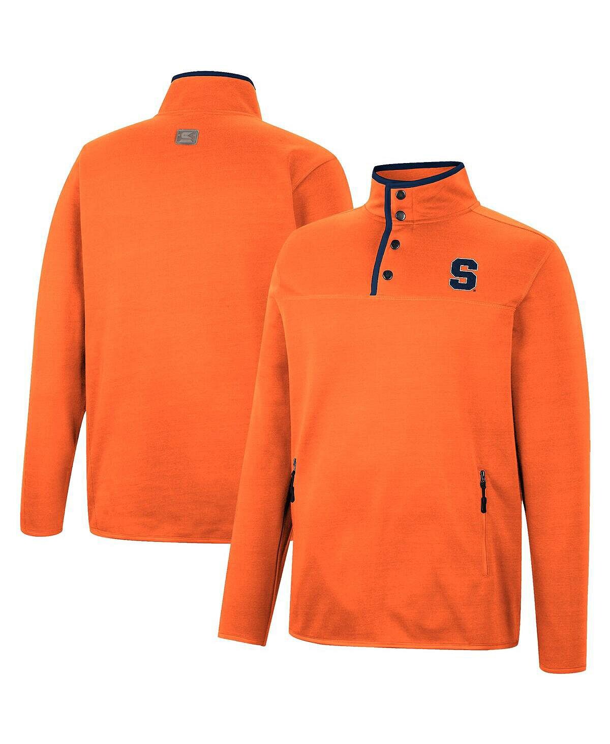 

Мужская куртка orange syracuse orange rebound с застежкой quarter snap Colosseum