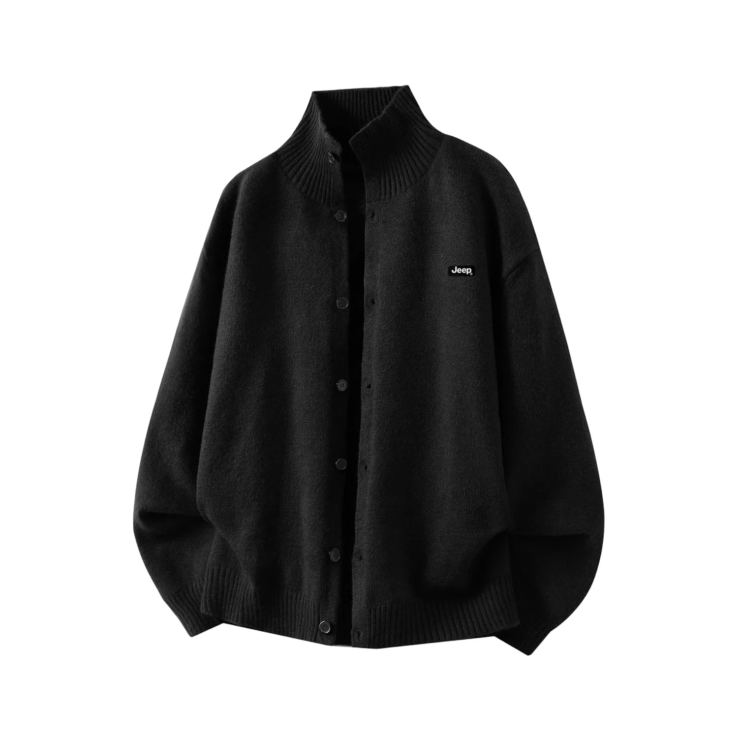 Детский свитер с высоким воротником Jeep, Black