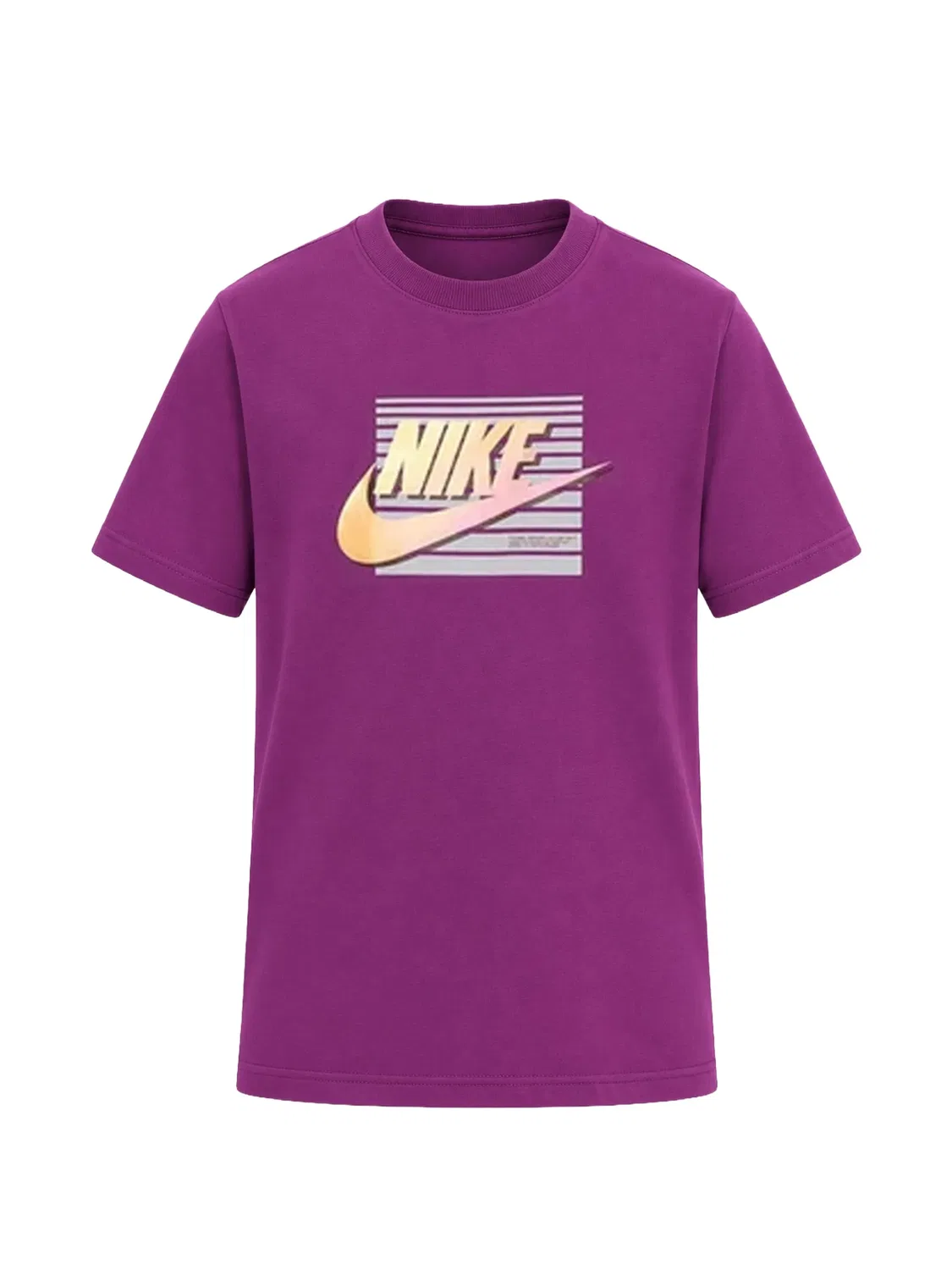 Футболка с логотипом Nike Kids, фиолетовый