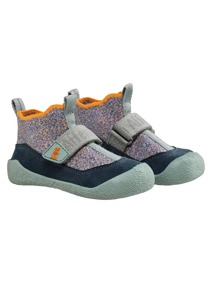 Детские кроссовки Affenzahn First-Step 'Knit Toddly Knit Toddly' бирюзового цвета — фото 2